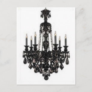 CARTE POSTALE LIGNE CHANDELIER