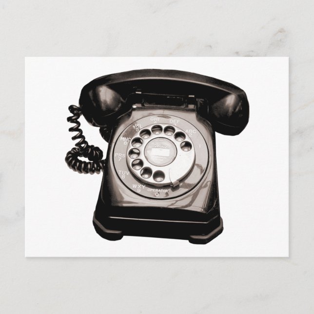 Carte Postale Ligne d'assistance (Devant)
