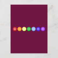 Ligne de 7 chakras