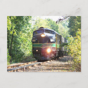 Carte Postale Ligne de chemin de fer FP7 Locomotive diesel 902