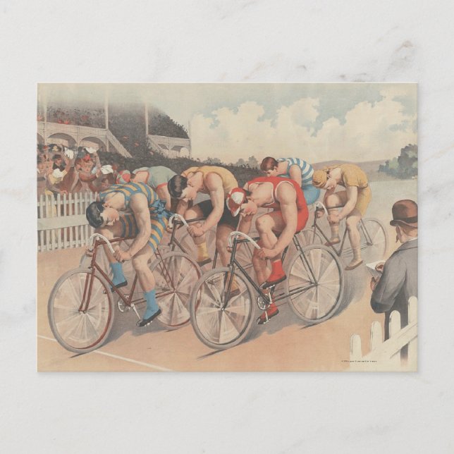 Carte Postale Ligne de fin TOP (Devant)