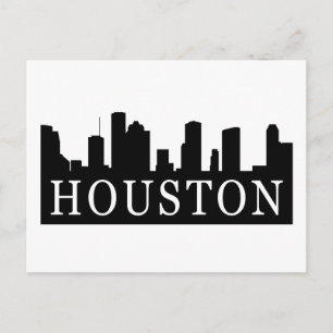 Carte Postale Ligne de Houston