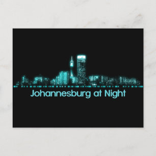 Carte Postale Ligne de Johannesburg