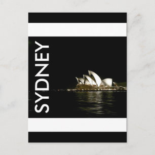 Carte Postale ligne de nuit de sydney