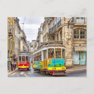Carte Postale Ligne de tramway portugaise