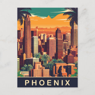 Carte Postale Ligne d'horizon de Phoenix, Voyage