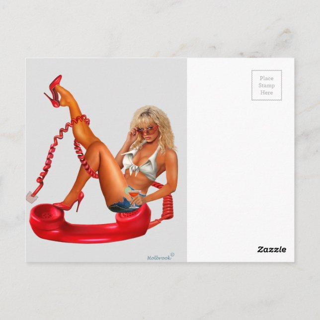 CARTE POSTALE LIGNE ÉROTIQUE (Dos)
