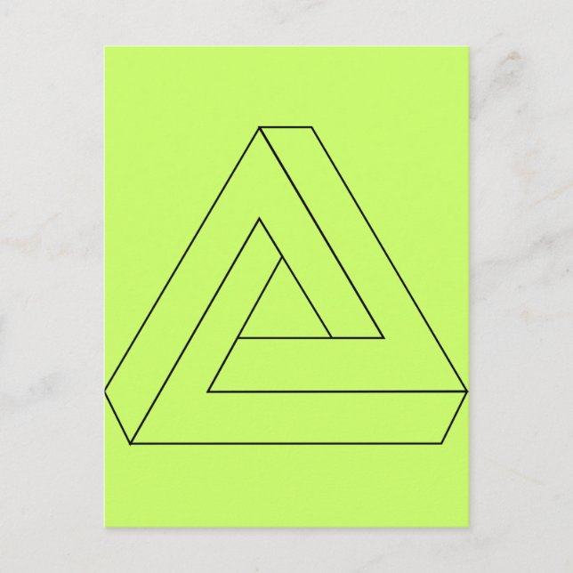 Carte Postale Ligne-Triangle-Art_Vector_Clipart (Devant)