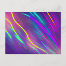 Lignes dans différentes couleurs de néon