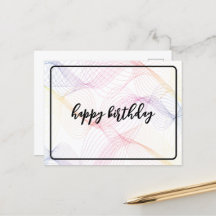 Lignes de longueur d'onde de couleur spectrale