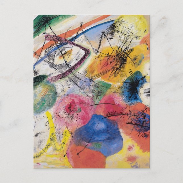 Carte Postale Lignes noires (Devant)