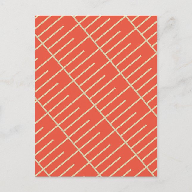 Carte Postale Lignes vintages (Devant)