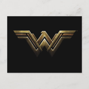 Carte Postale Ligue de Justice   Symbole métallurgique Wonder Wo