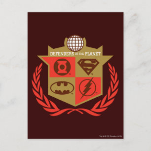 Carte Postale Ligue des défenseurs de la justice de la planète