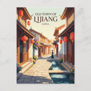 Carte Postale Lijiang, Chine Chine