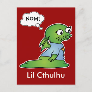 Carte Postale Lil Cthulhu