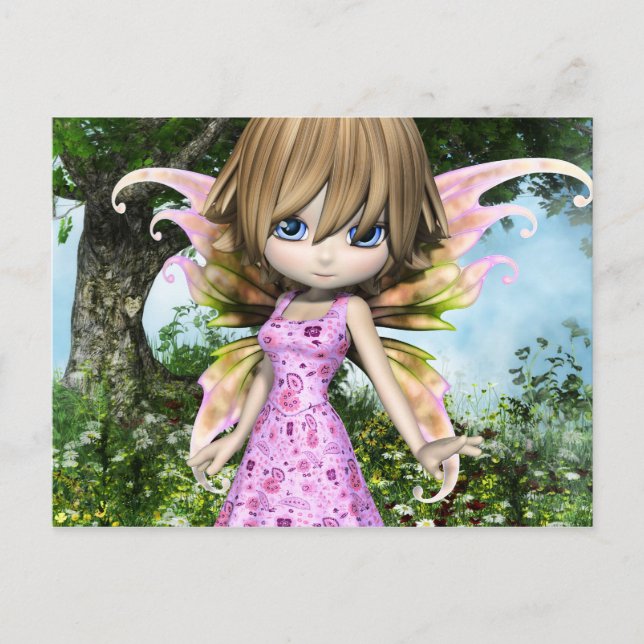Carte Postale Lil Fairy Princesse (Devant)