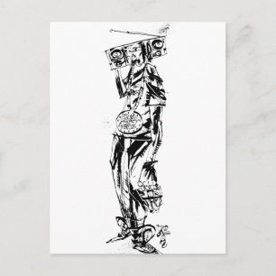 Carte Postale Lil Jon "Collaboration de Jim Mahfood et Lil Jon"