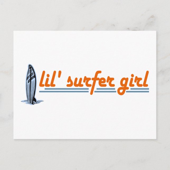 Carte Postale Lil Surfer Girl (Devant)