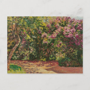 Carte Postale Lilac, le jardin de l'artiste