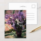 Carte Postale Lilacs dans une fenêtre | Mary Cassatt
