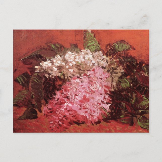 Carte Postale Lilacs roses par Vincent van Gogh, Fleur de la vie (Devant)