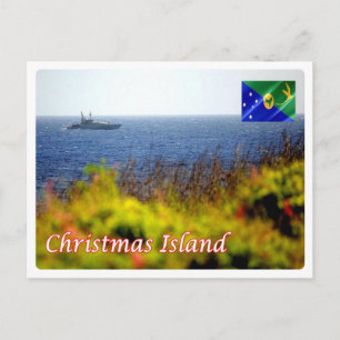 Carte Postale L'île Christmas -