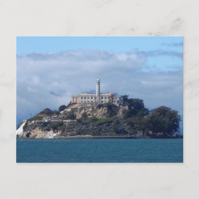 Carte Postale L'île d'Alcatraz (Devant)