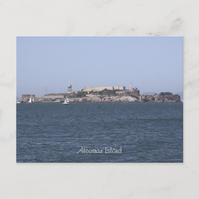 Carte Postale L'île d'Alcatraz (Devant)