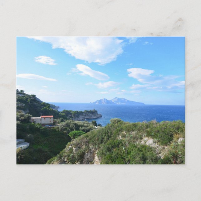 Carte Postale L'île de Capri (Devant)