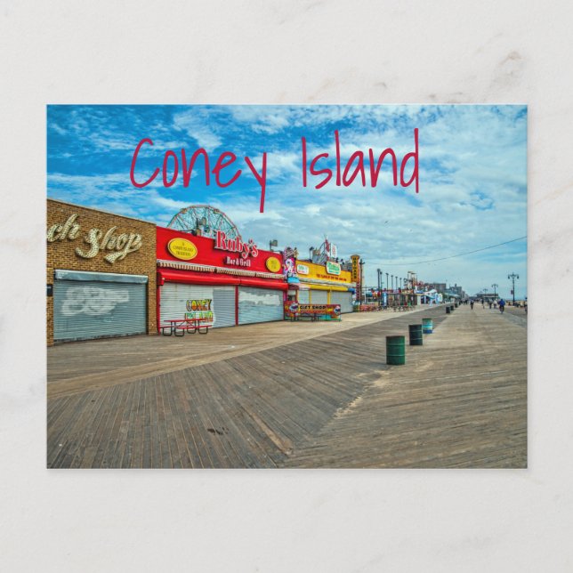 Carte Postale L'île de Coney (Devant)