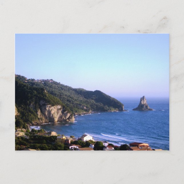 Carte Postale L'île de Corfou (Devant)