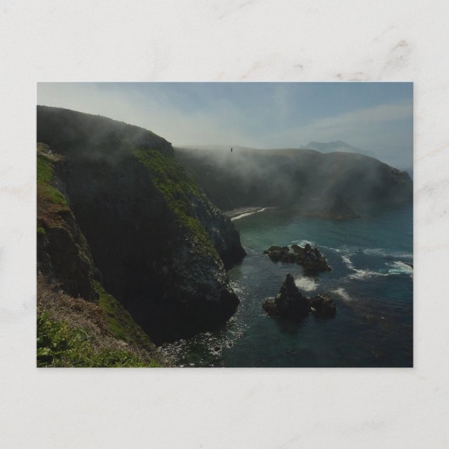 Carte Postale L'île de Foggy Anacapa aux îles Channel (Devant)