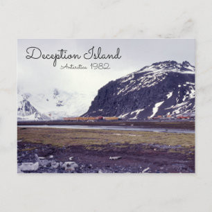 Carte Postale L'île de la tromperie de l'Antarctique, îles de la