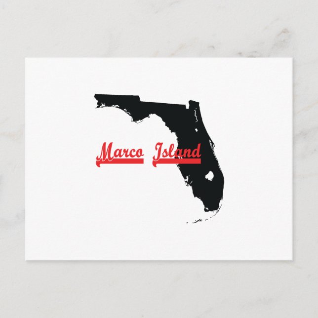 Carte Postale l'île de marco Floride (Devant)