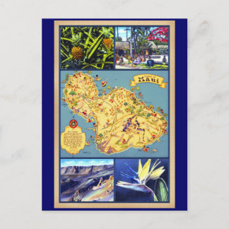 Carte Postale L'île de Maui Hawaii