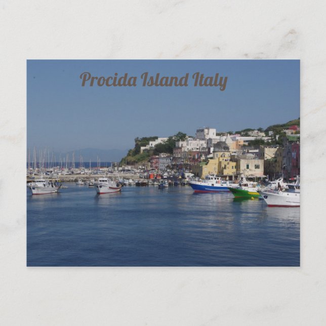 Carte Postale L'île de Procida Italie (Devant)