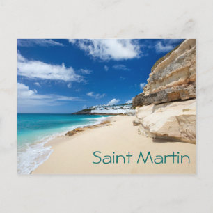 Carte Postale L'île de Saint-Martin. Caraïbes