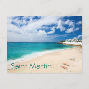 Carte Postale L'île de Saint-Martin. Caraïbes