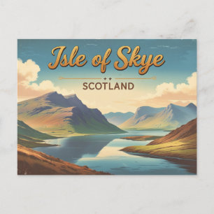 Carte Postale L'île de Skye - La beauté sauvage de l'Écosse