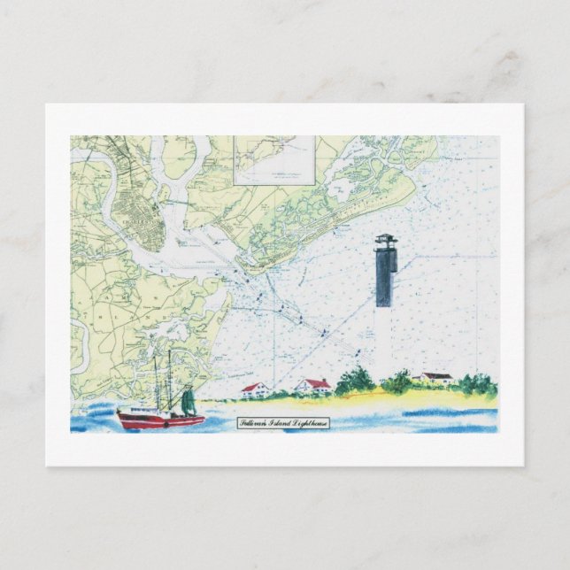 Carte Postale L'île de Sullivan (Devant)