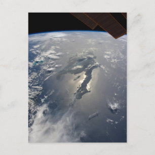 Carte Postale L'Île D'Hispaniola Avec Sunglin