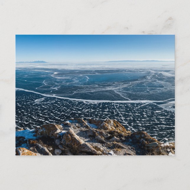 CARTE POSTALE L'ÎLE D'OLKHON - BAIKAL, SIBÉRIE EST (Devant)