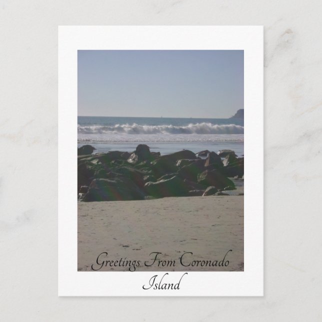 Carte Postale L'île du Coronado (Devant)