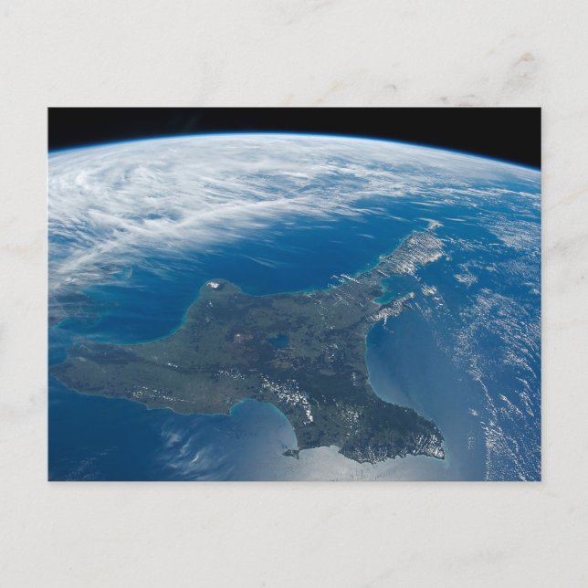 Carte Postale L'île du Nord de la Nouvelle-Zélande. (Devant)