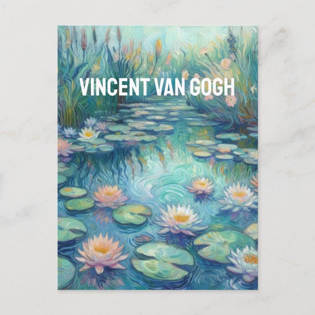 Carte Postale Lilies (Devant)