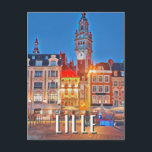 Carte Postale Lille Photo Vintage<br><div class="desc">Lille est une ville du nord de la France, préfecture du département du Nord et chef-lieu de la région Hauts-de-France. Avec 234 475 habitants intra-muros au dernier recensement en 2019, Lille est la dixième commune la plus peuplée de France, mais aussi la principale commune de la Métropole européenne de Lille,...</div>