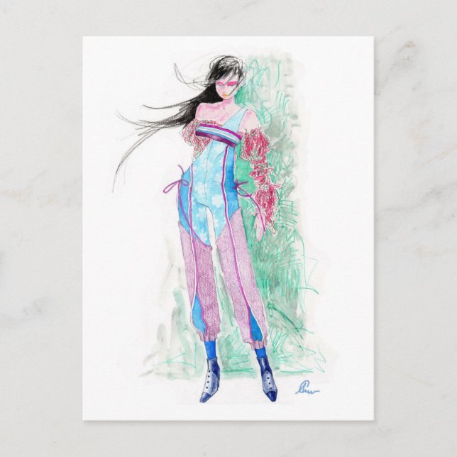 Carte Postale Lillie (Devant)