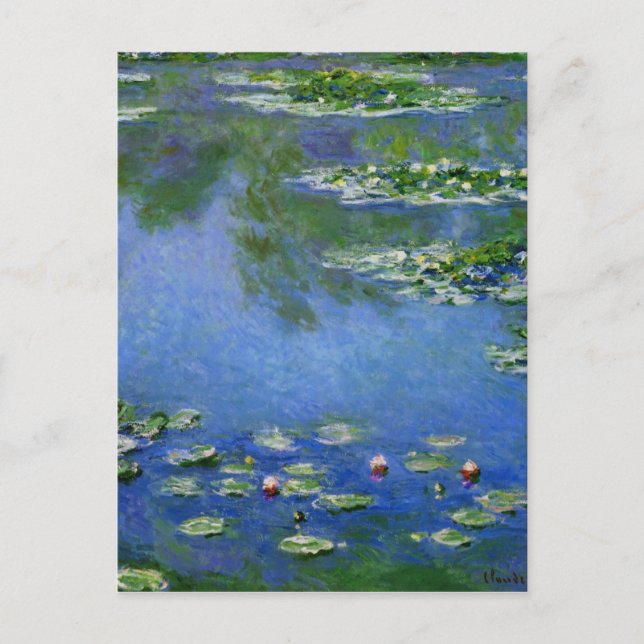 Carte Postale Lillies d'eau Monet (Devant)