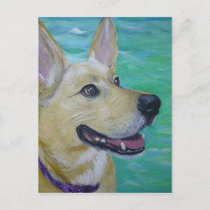 Carte Postale Lilly près d'une rivière